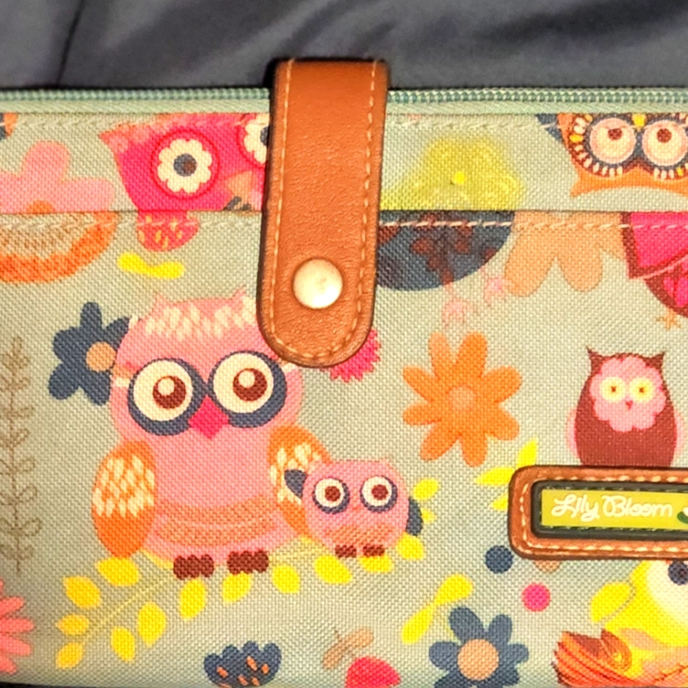 Lily Bloom trifold wallet